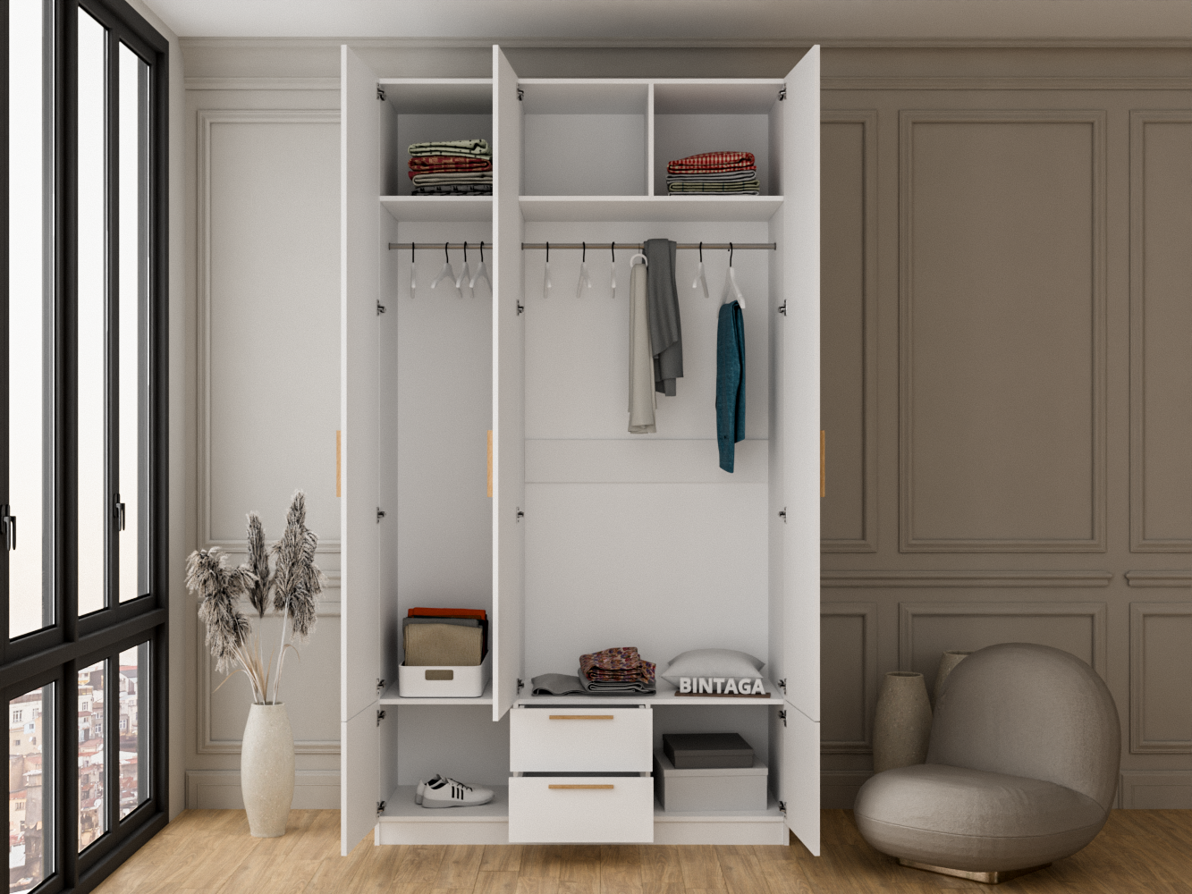 Пакс Рейнсвол 109 Эко white ИКЕА (IKEA) изображение товара