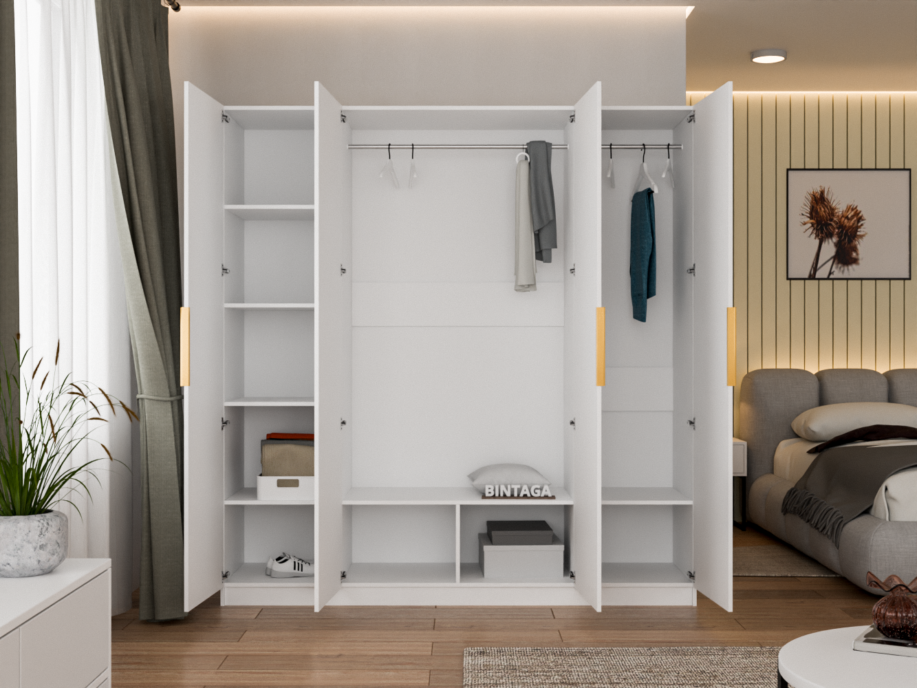 Пакс Ларадо 4 gold ИКЕА (IKEA) изображение товара